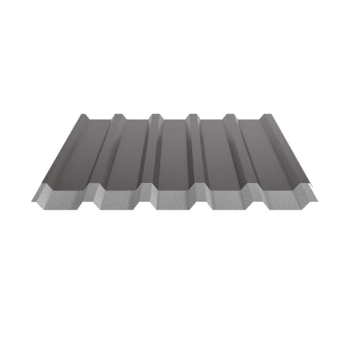 Trapezblech 35/207 | Dach | Anti-Tropf 2400 g/m² | Stahl 0,75 mm | 25 µm Polyester | 8017 - Schokoladenbraun #8