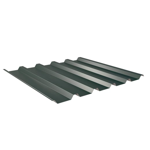 Trapezblech 35/207 | Dach | Anti-Tropf 700 g/m² | Stahl 0,50 mm | 60 µm Puramid | 6005 - Moosgrün #1