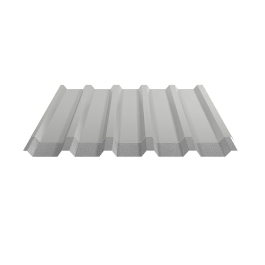Trapezblech 35/207 | Dach | Anti-Tropf 700 g/m² | Aluminium 0,70 mm | 25 µm Polyester | 9006 - Weißaluminium #8