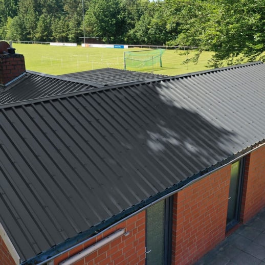 Trapezblech 35/207 | Dach | Stahl 0,50 mm | 25 µm Polyester | 7016 - Anthrazitgrau #6