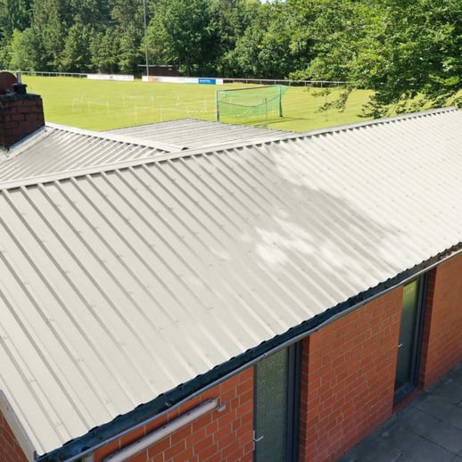 Trapezblech 35/207 | Dach | Stahl 0,75 mm | 25 µm Polyester | 9002 - Grauweiß #6