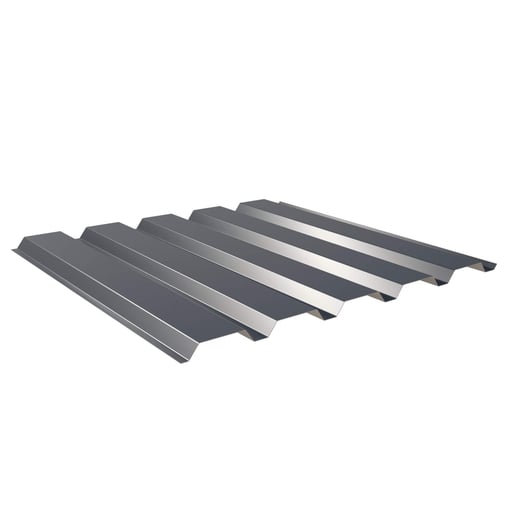 Trapezblech 35/207 | Wand | Sonderposten | Stahl 0,40 mm | 25 µm Polyester | 7016 - Anthrazitgrau #1