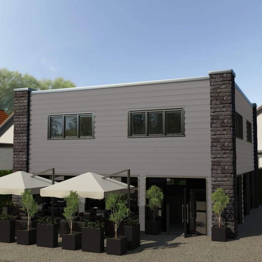 Trapezblech 35/207 | Wand | Stahl 0,50 mm | 25 µm Polyester | 9007 - Graualuminium #3