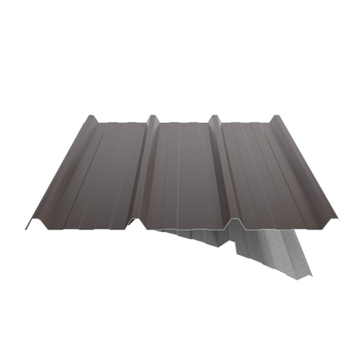 Trapezblech 45/333 | Dach | Anti-Tropf 1000 g/m² | Stahl 0,50 mm | 25 µm Polyester | 8014 - Sepiabraun #7
