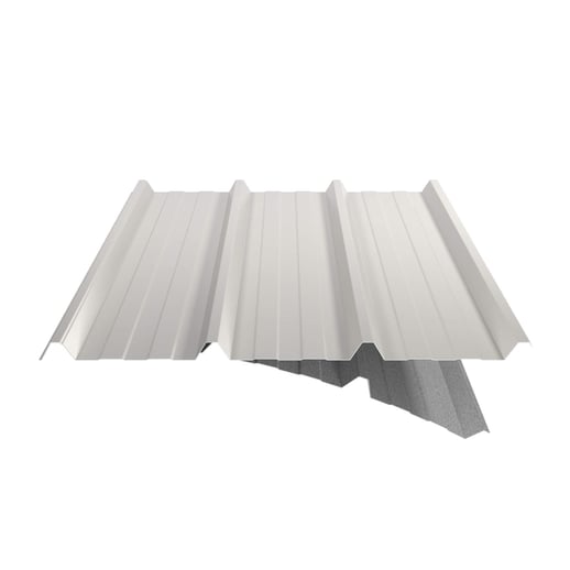 Trapezblech 45/333 | Dach | Anti-Tropf 2400 g/m² | Stahl 0,50 mm | 25 µm Polyester | 9010 - Reinweiß #7