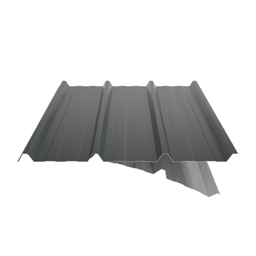 Trapezblech 45/333 | Dach | Anti-Tropf 2400 g/m² | Stahl 0,75 mm | 25 µm Polyester | 6020 - Chromoxidgrün #7