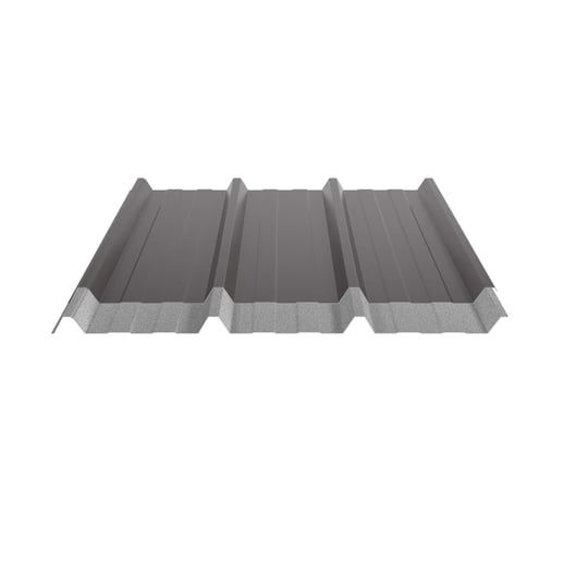 Trapezblech 45/333 | Dach | Anti-Tropf 2400 g/m² | Stahl 0,75 mm | 25 µm Polyester | 8017 - Schokoladenbraun #7