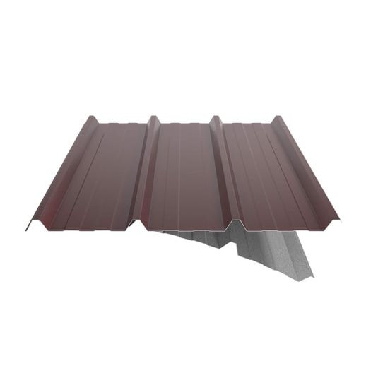 Trapezblech 45/333 | Dach | Anti-Tropf 700 g/m² | Stahl 0,50 mm | 25 µm Polyester | 3005 - Weinrot #7
