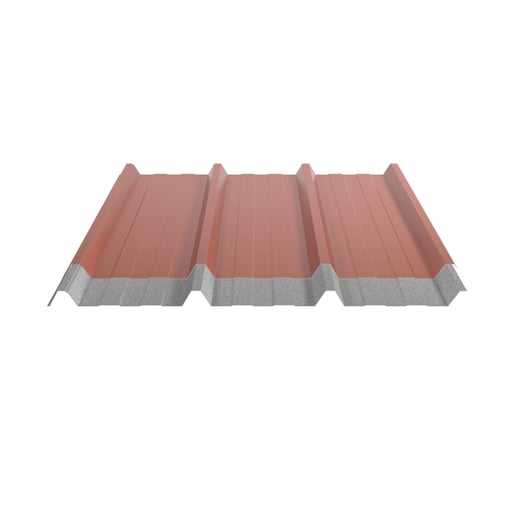Trapezblech 45/333 | Dach | Anti-Tropf 700 g/m² | Stahl 0,63 mm | 25 µm Polyester | 8004 - Kupferbraun #6