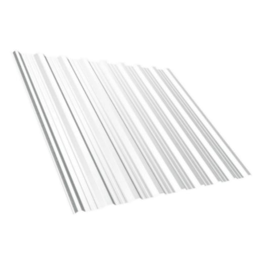 Trapezblech T18DR | Dach | Stahl 0,50 mm | 25 µm Polyester | 7035 - Lichtgrau #2