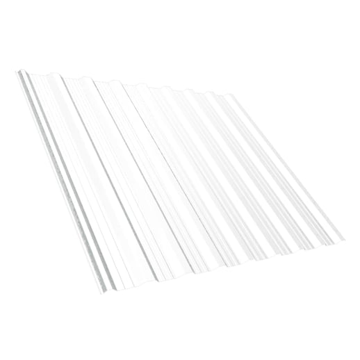 Trapezblech T18DR | Dach | Stahl 0,50 mm | 25 µm Polyester | 9010 - Reinweiß #1