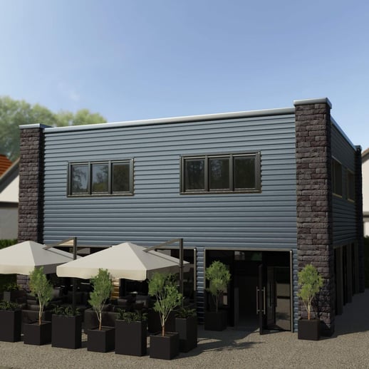 Trapezblech T18DR | Wand | Stahl 0,50 mm | 25 µm Polyester | 7000 - Fehgrau #4