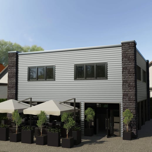 Trapezblech T18DR | Wand | Stahl 0,50 mm | 25 µm Polyester | 7035 - Lichtgrau #4