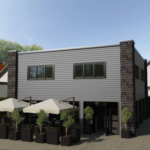 Trapezblech T20M | Wand | Stahl 0,75 mm | 25 µm Polyester | 9006 - Weißaluminium #4