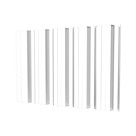 Trapezblech T35DR | Wand | Stahl 0,50 mm | 25 µm Polyester | 9010 - Reinweiß #1