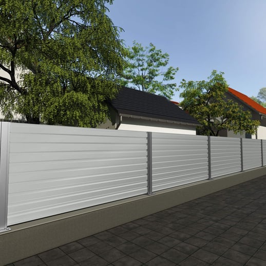 Trapezblech T35DR | Wand | Stahl 0,75 mm | 25 µm Polyester | 7035 - Lichtgrau #4