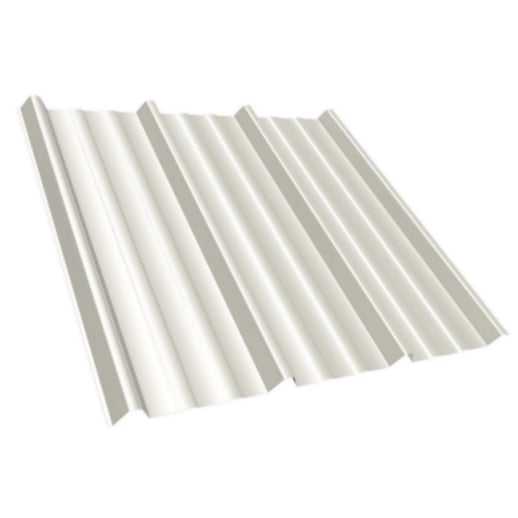 Trapezblech T45/333M | Dach | Anti-Tropf 700 g/m² | Stahl 0,63 mm | 25 µm Polyester | 9002 - Grauweiß #2