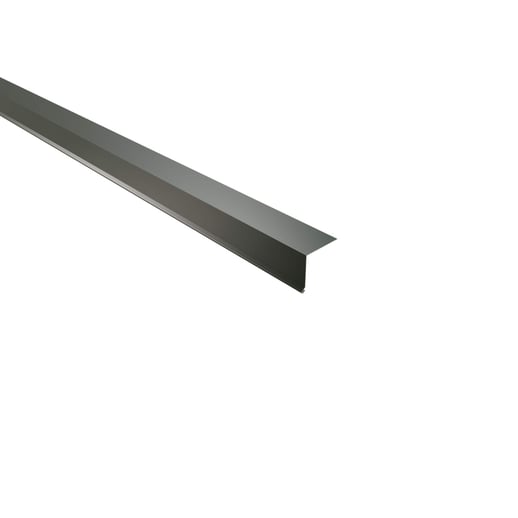 Traufenblech | 5 x 5 cm | 100° | Stahl 0,63 mm | 25 µm Polyester | 6020 - Chromoxidgrün #1