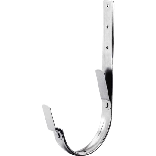 Universal Rinnenhalter | Feder / Feder | Stahl | Ø 125 mm | Verzinkt | Länge = 21 cm #1