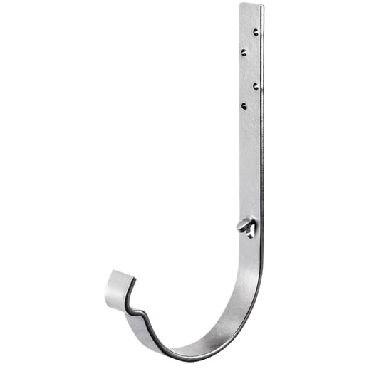 Universal Rinnenhalter | Stahl | Ø 150 mm | Verzinkt | Länge = 21 cm #1