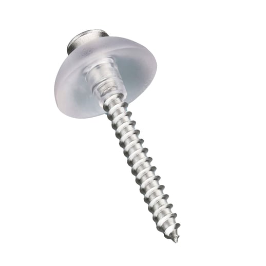 Verzinkte Schrauben | Für Montage Hochsicke auf Holzkonstruktion | 4,5 x 70 mm | Blank #1