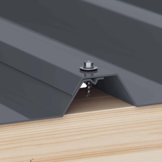 Verzinkte Schrauben | Für Überlappungen und Kantteile | 4,8 x 20 mm D14 | Graphitgrau #2