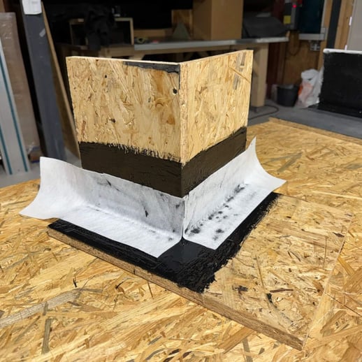 Vlies Außenecke für Flüssigkunststoff | Abmessung 11,50 x 11,50 x 6 cm #5