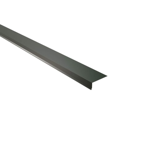 Wandanschluss | 22 x 15 cm | 95° | Stahl 0,63 mm | 25 µm Polyester | 6020 - Chromoxidgrün #1