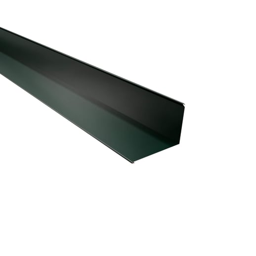 Wandanschluss | 22 x 15 cm | 95° | Aluminium 0,70 mm | 25 µm Polyester | 6005 - Moosgrün #1