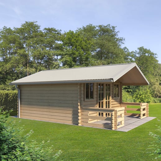 Wellblech 18/1064 | Dach | Anti-Tropf 2400 g/m² | Stahl 0,63 mm | 25 µm Polyester | 9002 - Grauweiß #4