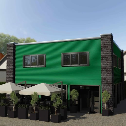 Wellblech PF25W | Wand | Stahl 0,50 mm | 25 µm Polyester | 6029 - Minzgrün #3