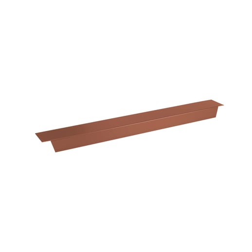 Zahnblech | Ungelocht | Profil 33/500TR | Für auf das Blech | 8004 - Kupferbraun #2