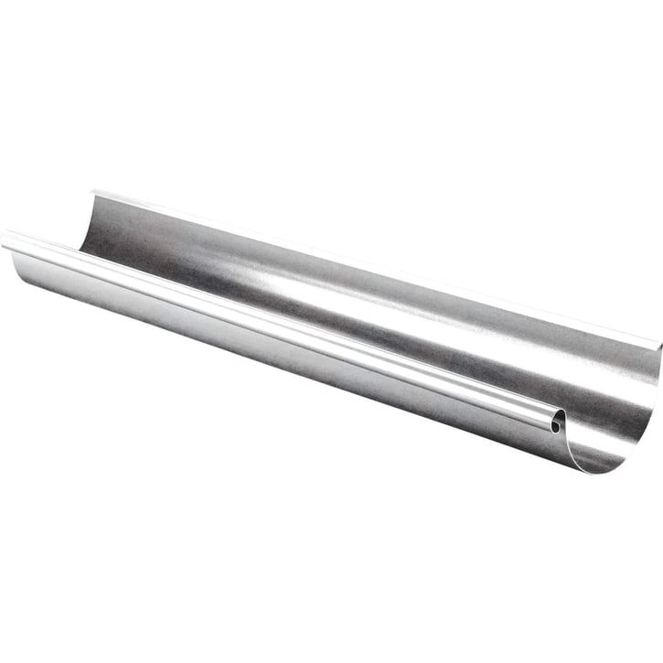 Dachrinne Stahl | Ø 125 mm | Verzinkt | Länge = 4 m Dachrinne | Stahl | Ø 125 mm | Verzinkt | Länge = 4 m #1