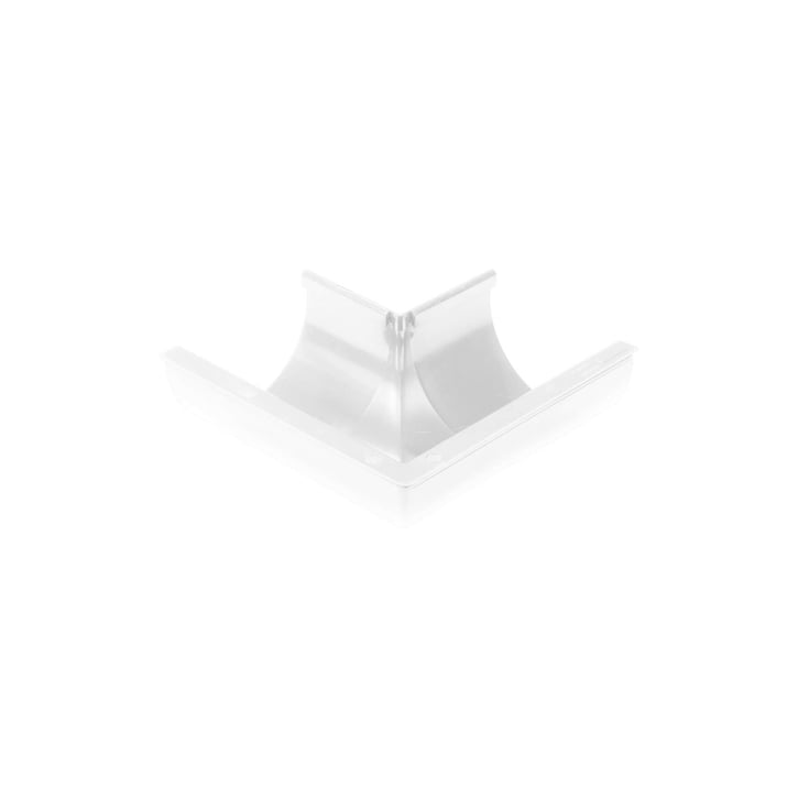 Rinnenaußenwinkel 90° PVC | Ø 125 mm | Farbe Weiß Rinnenaußenwinkel 90° | PVC | Ø 125 mm | Farbe Weiß #1