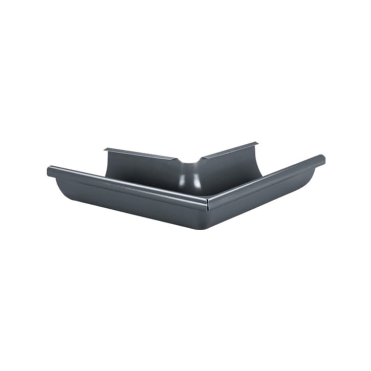 Rinnenaußenwinkel 90° Stahl | Ø 190 mm | 7024 - Graphitgrau Rinnenaußenwinkel 90° | Stahl | Ø 190 mm | 7024 - Graphitgrau #1