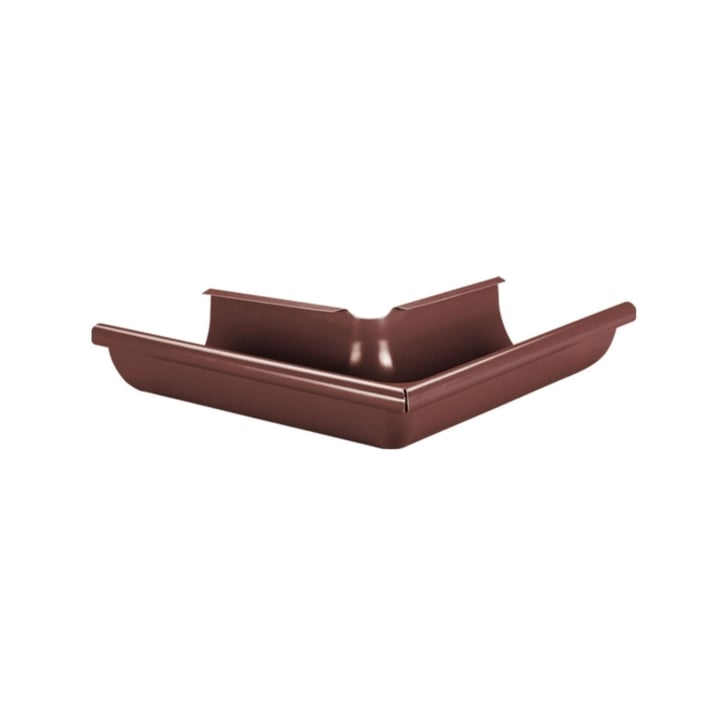 Rinnenaußenwinkel 90° Stahl | Ø 190 mm | 8017 - Schokoladenbraun Rinnenaußenwinkel 90° | Stahl | Ø 190 mm | 8017 - Schokoladenbraun #1