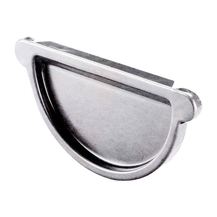 Rinnenendstück Stahl | Ø 150 mm | Verzinkt Rinnenendstück | Stahl | Ø 150 mm | Verzinkt #1