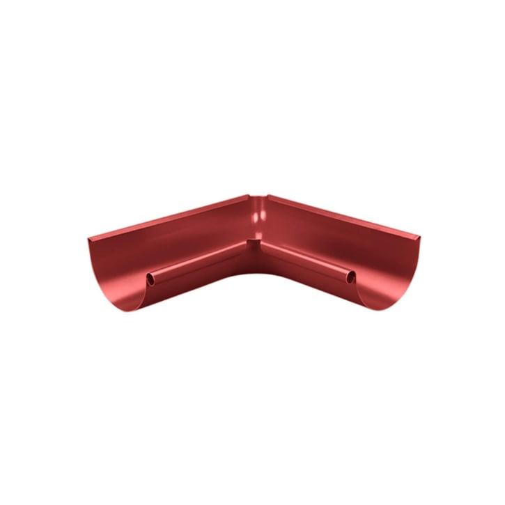 Rinneninnenwinkel 90° | Stahl | Ø 190 mm | 028 - Kirschrot #1