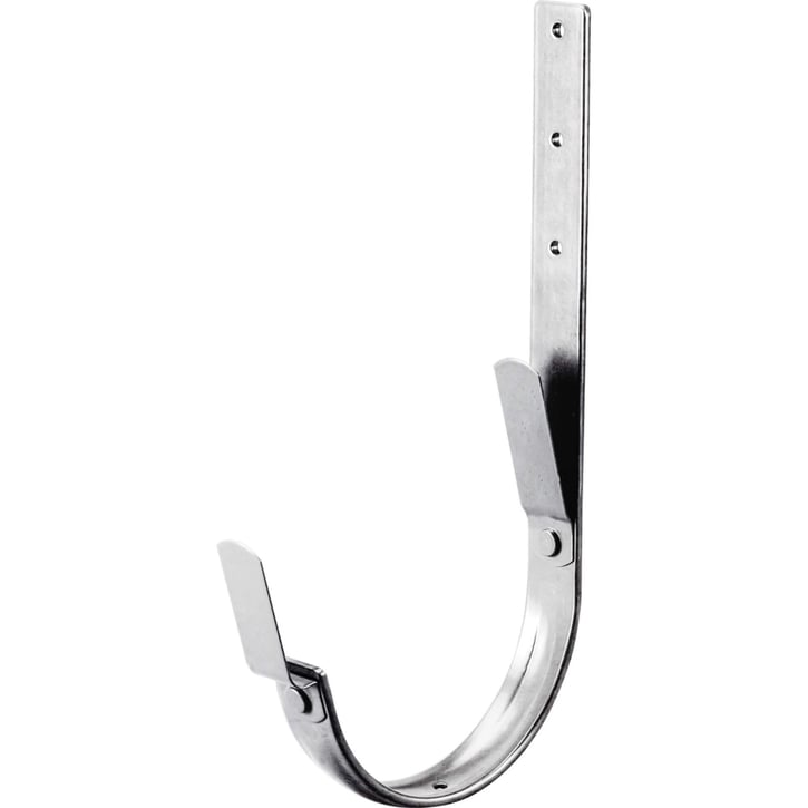 Universal Rinnenhalter | Feder / Feder | Stahl | Ø 190 mm | Verzinkt | Länge = 210 mm #1