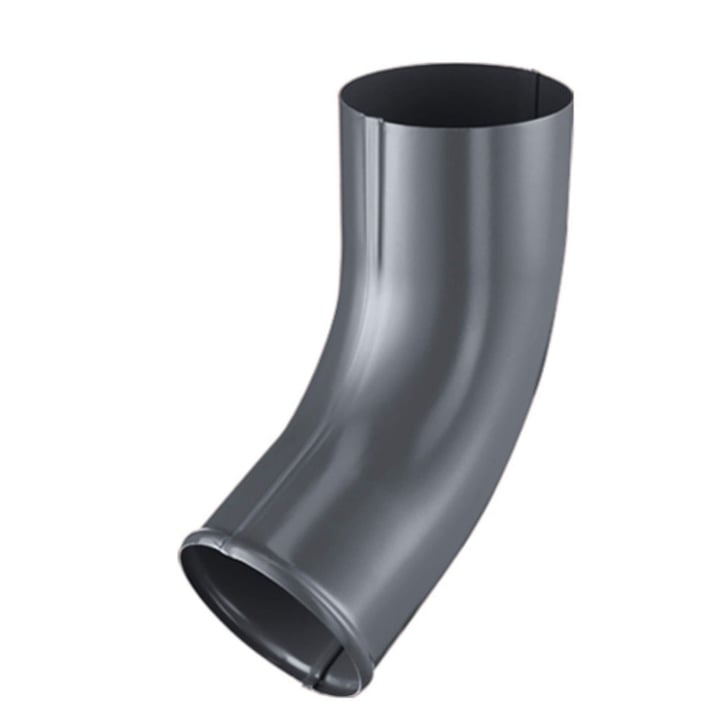 Stahl Dachrinnen Sparpaket 7 m | Ø 125/90 mm | 7024 - Graphitgrau #8