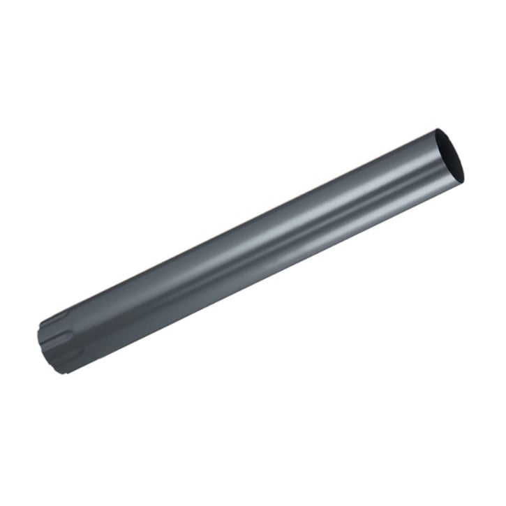 Stahl Dachrinnen Sparpaket 7 m | Ø 125/90 mm | 7016 - Anthrazitgrau #9