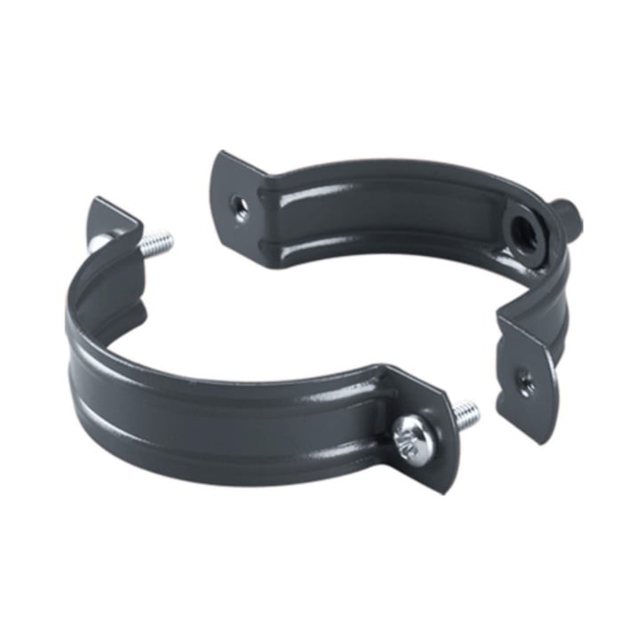 Stahl Dachrinnen Sparpaket 7 m | Ø 125/90 mm | 7016 - Anthrazitgrau #11