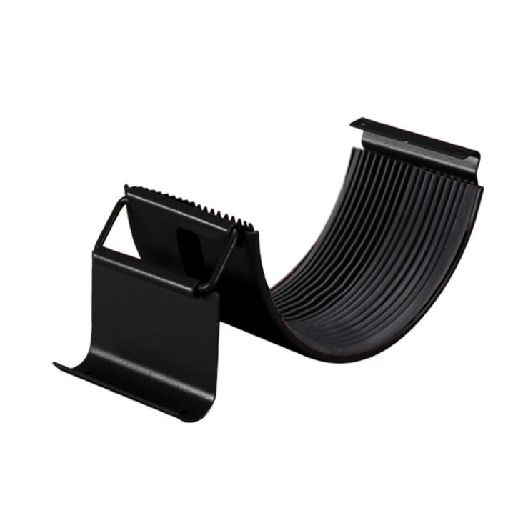 Stahl Dachrinnen Sparpaket 7 m | Ø 125/90 mm | 9005 - Tiefschwarz #4
