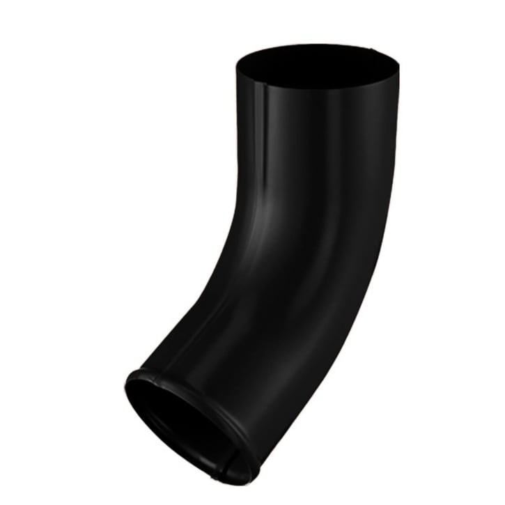 Stahl Dachrinnen Sparpaket 7 m | Ø 125/90 mm | 9005 - Tiefschwarz #8