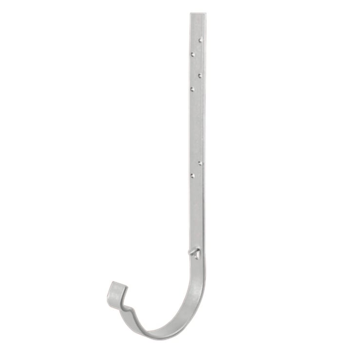 Stahl Dachrinnen Sparpaket 9 m | Ø 125/90 mm | 9006 - Weißaluminium #6