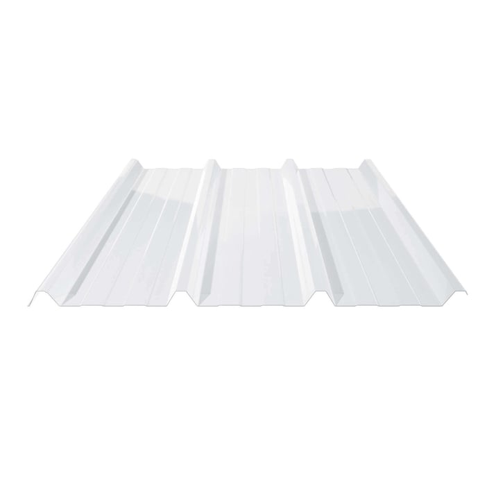 Polycarbonat Spundwandplatte | 45/1000 | 1,00 mm | Klar | 6000 mm #1