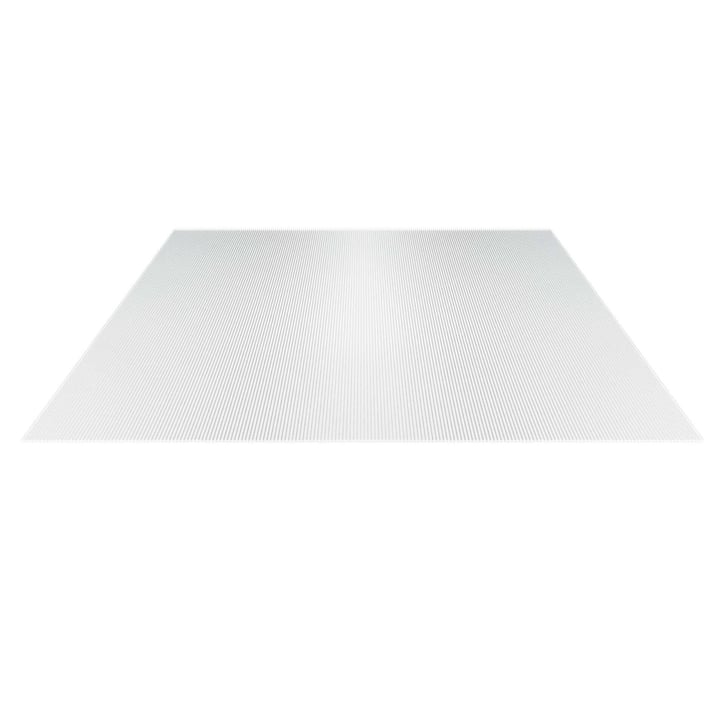 Polycarbonat Doppelstegplatte | 4,50 mm | Breite 1050 mm | Klar | 2000 mm #1