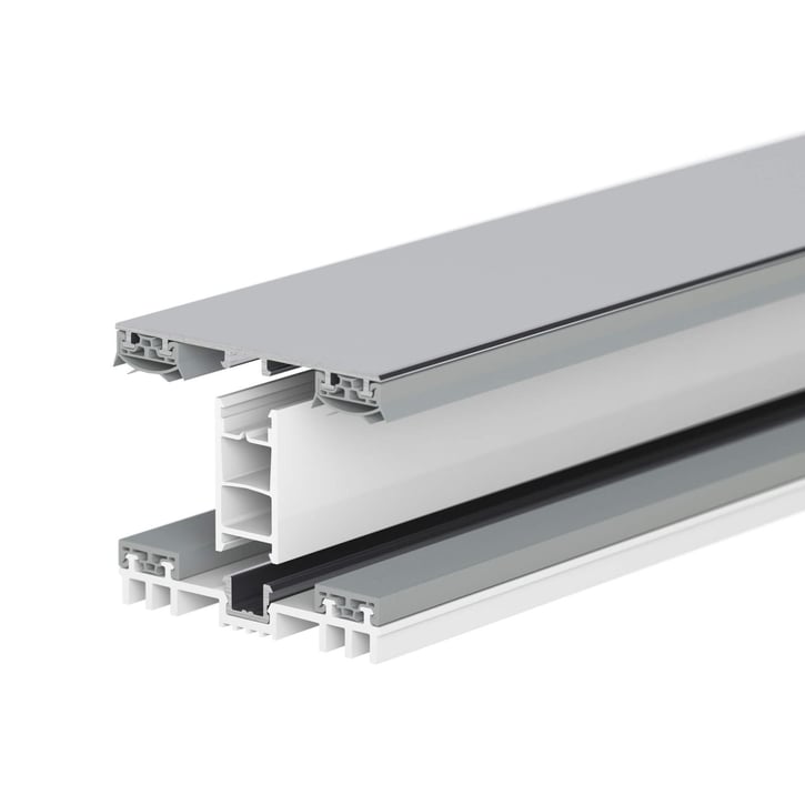 Mendiger | Mittelprofil | 16 mm | Thermo/Thermo | Aluminium | Blank | 5000 mm #2