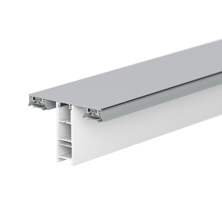 Mendiger | Mittelprofil | 17 - 34 mm | Aluminium | Blank | 4000 mm #1