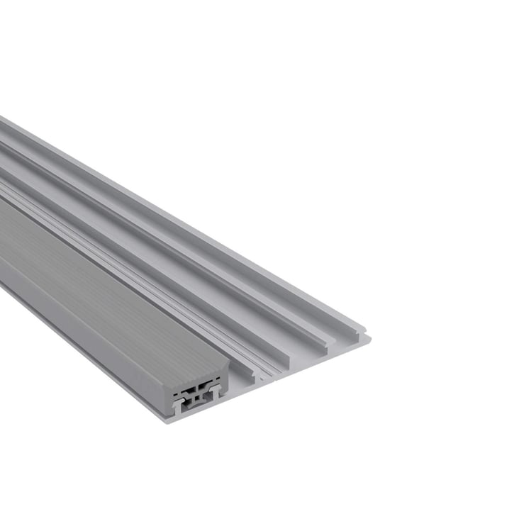 Mendiger | Rand-Unterprofil | Aluminium | Blank | 6000 mm #1